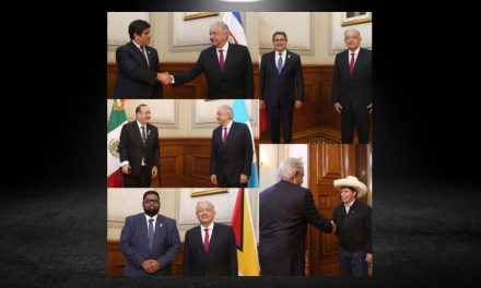 RECIBE AMLO A PRESIDENTES QUE CONFORMAN LA CELAC PARA TRATAR DIVERSOS TEMAS DE IMPORTANCIA PARA CADA NACIÓN