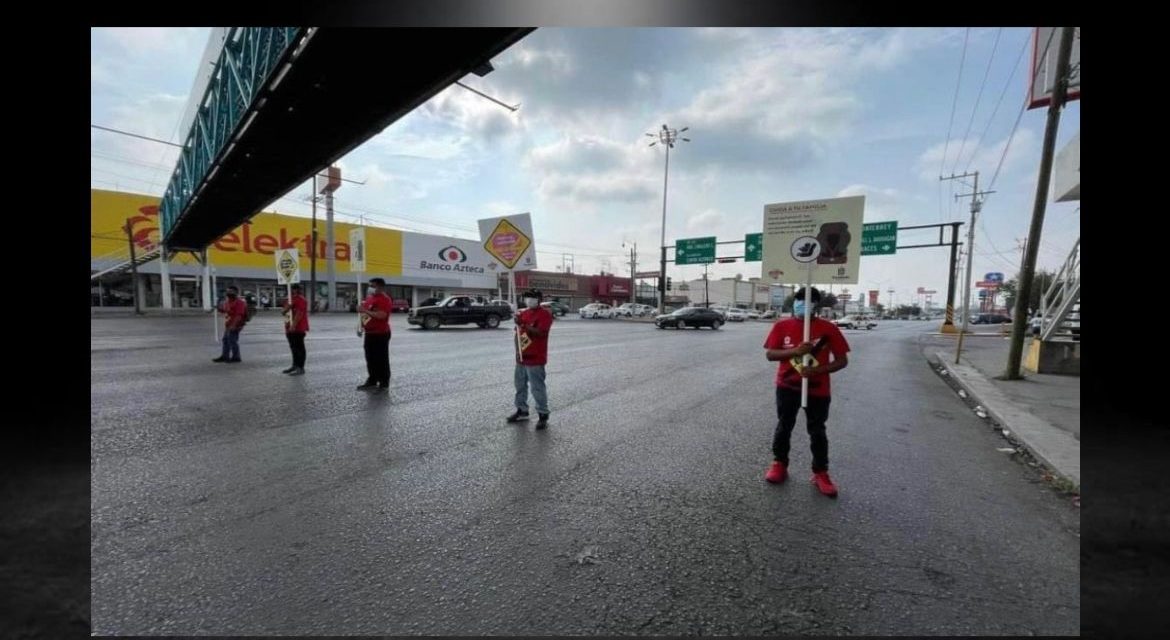 AUTORIDADES DE ESCOBEDO DAN INICIO CON LA CAMPAÑA “PONTE EL CINTURÓN, SALVA TU VIDA”<br>