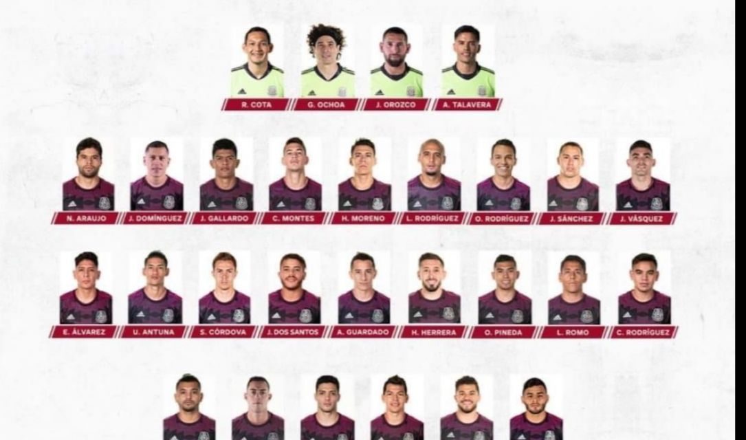 DESTACA RAYADOS EN LA LISTA DE CONVOCADOS PARA LOS PARTIDOS DE ELIMINATORIA DEL TRI