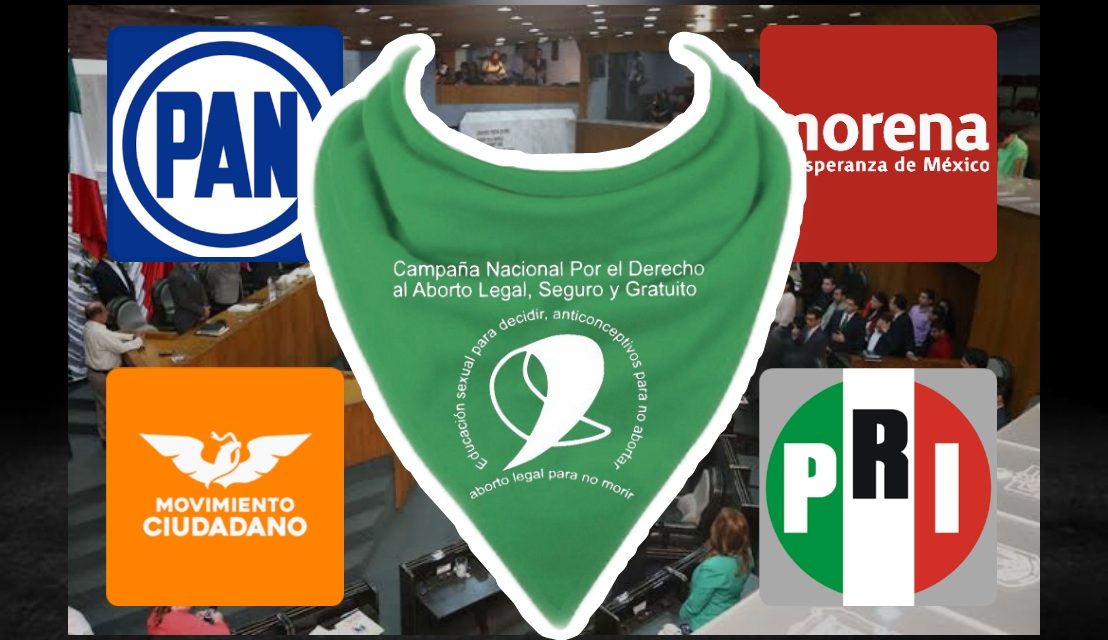 ADEMÁS DEL REPARTO DE LAS COMISIONES, DESPENALIZACIÓN DEL ABORTO VUELVE A DIVIDIR A LAS FRACCIONES LEGISLATIVAS EN EL CONGRESO DEL ESTADO