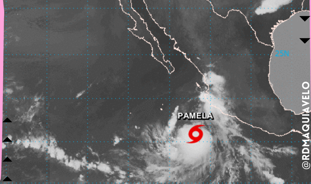 JALISCO SE PREPARA PARA RECIBIR MEGA TORMENTA TROPICAL “PAMELA”