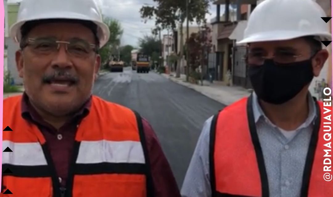 BUSCANDO MEJORAR LA INFRAESTRUCTURA VIAL DE ESCOBEDO, ANDRÉS MIJES INAUGURA AVENIDAS PAVIMENTADAS EN EL MUNICIPIO <br>