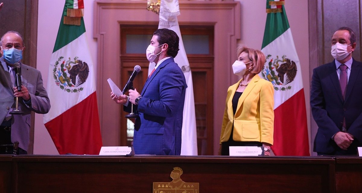 TIENE NUEVO LEÓN TESORERO, CONTRALORA Y SECRETARIO DE GOBIERNO A PARTIR DE YA, TRAS TOMA DE PROTESTA DE SAMUEL GARCÍA A ESTOS FUNCIONARIOS