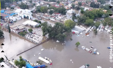 LÓPEZ OBRADOR NO SE SIENTE CULPABLE TRAS INUNDACIÓN EN HIDALGO