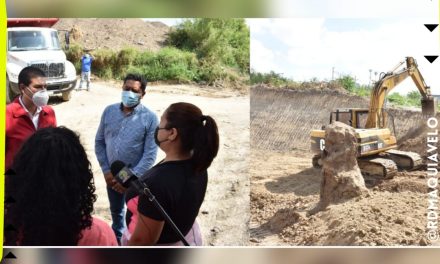 ALCALDE, PACO TREVIÑO, REALIZA LIMPIEZA EN AREAS VERDES PARA EVITAR ACCIDENTES DURANTE LLUVIAS