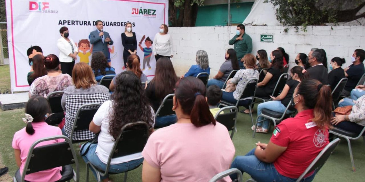 NUEVAMENTE LAS GUARDERÍAS ABREN SUS PUERTAS EL ALCALDE PACO TREVIÑO DIO EL ANUNCIO PARA APOYO DE LOS PADRES DE FAMILIA ANTE BAJA DE PANDEMIA