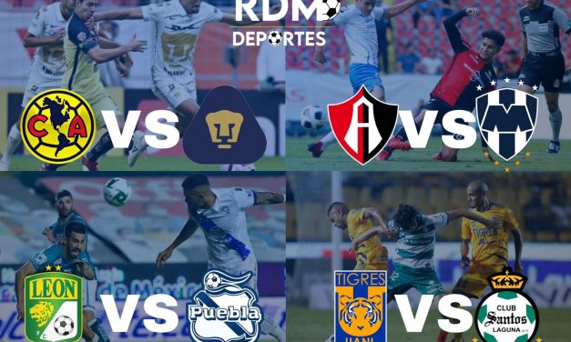 TODO LISTO, LOS MEJORES 8 DEL TORNEO PELERÁN POR EL TITULO DE LA PODEROSA LIGA MX