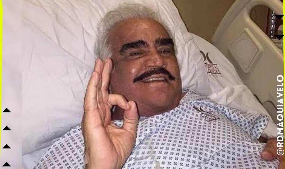 NO HAY NOTICIAS DE VICENTE FERNÁNDEZ Y CUANDO LLEGAN SON MALAS, DE NUEVO HOSPITALIZADO POR NEUMONÍA FUERTE