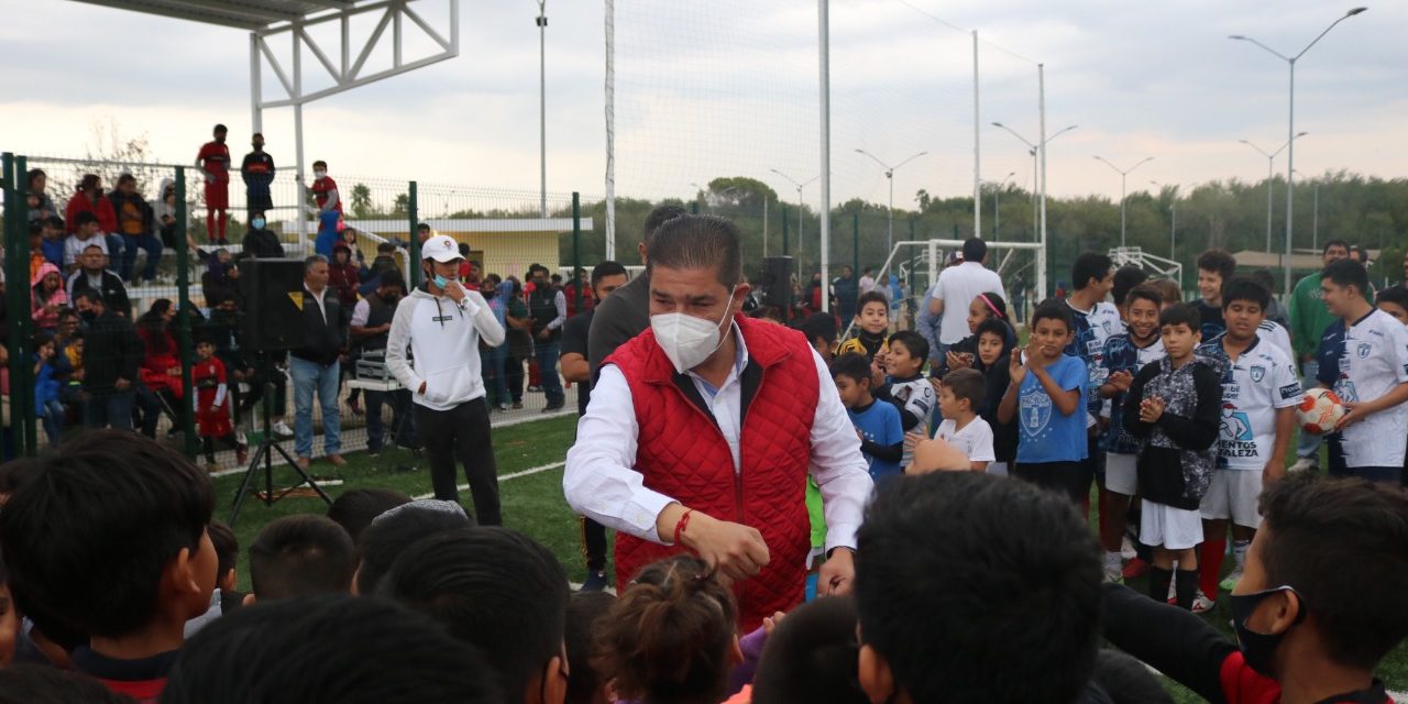 ¡QUE RUEDE LA PELOTA! INAUGURA PACO TREVIÑO EN JUÁREZ LIGA DE FUTBOL INTERMUNICIPAL