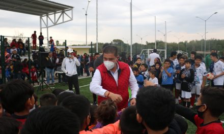 ¡QUE RUEDE LA PELOTA! INAUGURA PACO TREVIÑO EN JUÁREZ LIGA DE FUTBOL INTERMUNICIPAL