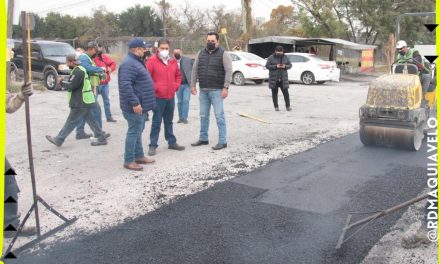 ATIENDE PACO TREVIÑO DEMANDAS DE LOS JUARENSES Y REPARA VIALIDADES DAÑADAS EN SU MUNICIPIO