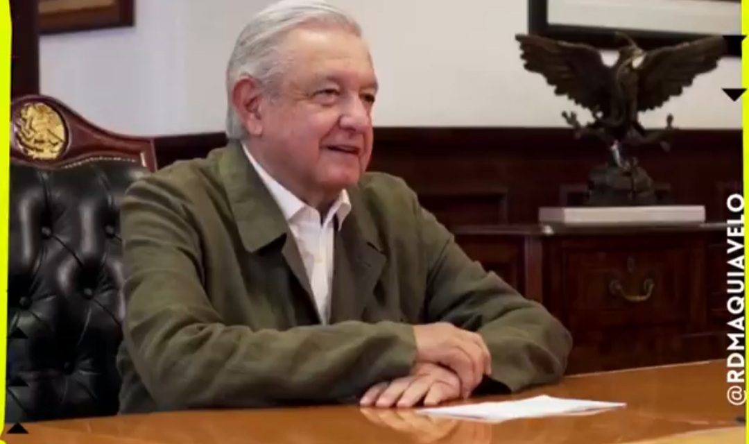 AFIRMA LÓPEZ OBRADOR QUE TODO ESTA BIEN Y QUE “HAY PRESIDENTE PARA UN TIEMPO”