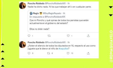 UNA VEZ MÁS, PONCHO ROBLEDO, EL ETERNO PERDERDOR DE GUADALUPE QUIERE LLAMAR LA ATENCIÓN