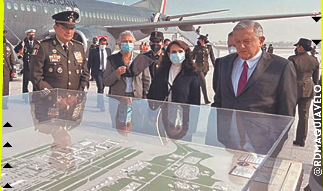 PODRÍA INAUGURARSE AEROPUERTO FELIPE ÁNGELES SIN PRESENCIA DE ANDRÉS MANUEL DEBIDO A LA VEDA POR LA REVOCACIÓN DE MANDATO