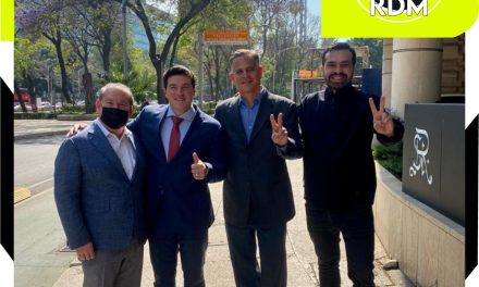 ARTURO DIEZ GUTIÉRREZ, PRÓXIMO CANDIDATO DE MC A LA GUBERNATURA DE TAMAULIPAS, RECIBE CONSEJOS DE SAMUEL GARCÍA