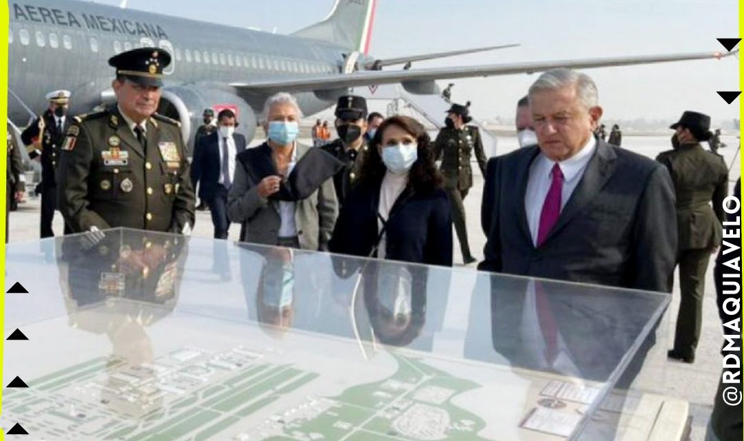 AMLO DE NUEVO DEMUESTRA AL INE QUIEN ES, CON VEDA ELECTORAL INAUGURARÁ AEROPUERTO EL PRÓXIMO 21 DE MARZO