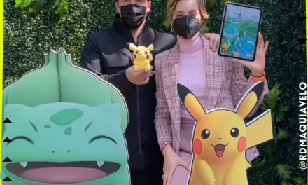 FORMAN PARTE DE LOS “POKEMON” FANS MARIANA RODRÍGUEZ Y SAMUEL GARCÍA, GOBERNADOR DE NL