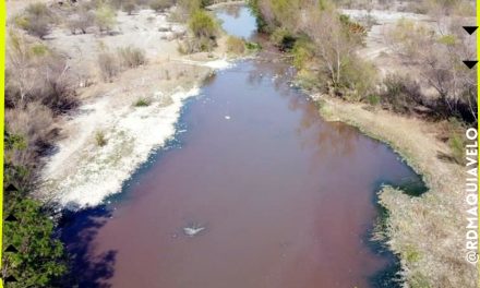 CHULOS DE BONITOS, GANDALLAS EN LINARES DESVÍAN CAUSE DEL RÍO PABLILLO PARA BENEFICIO DE PRIVADOS