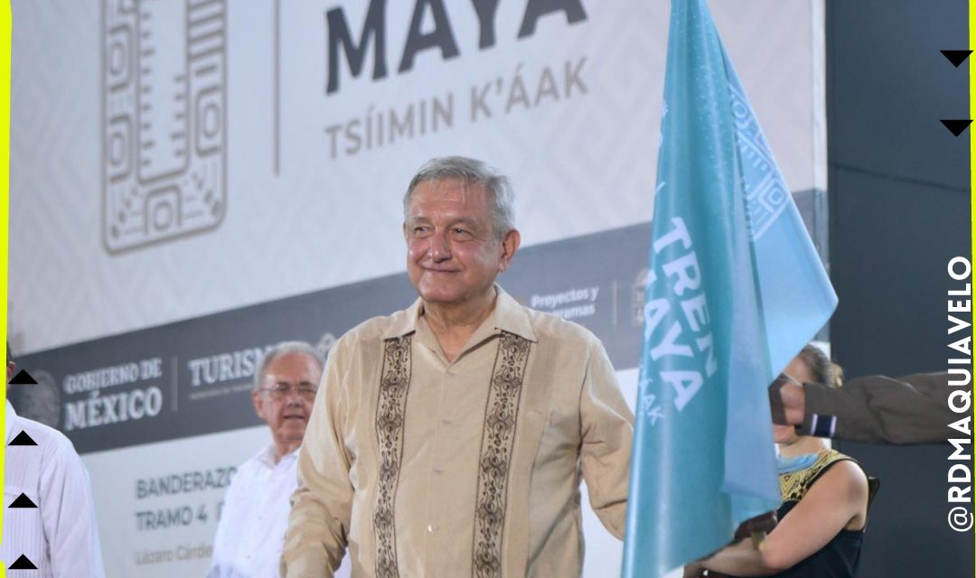 DICE AMLO QUE NO CRITIQUEN PORQUE SOLO SON 100 HECTÁREAS LAS QUE SE AFECTARÁN POR TREN MAYA