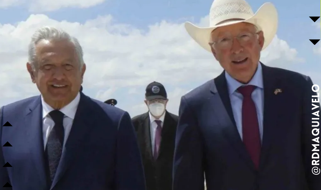 KEN SALAZAR Y LÓPEZ OBRADOR CIERRAN FILAS RUMBO A LA VOTACIÓN DE LA REFORMA ELÉCTRICA