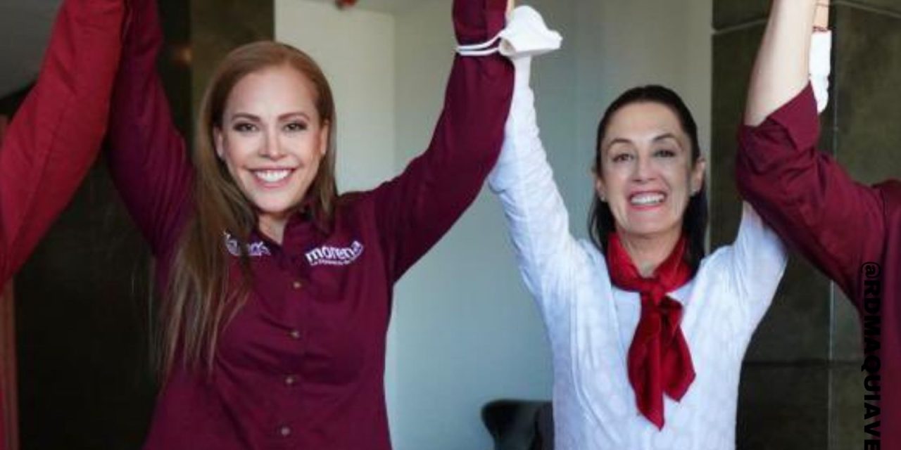 CLAUDIA SHEINBAUM SE PRESENTA EN DURANGO PARA BRINDAR SU MAYOR APOYO A LA CANDIDATA MARINA VITELA