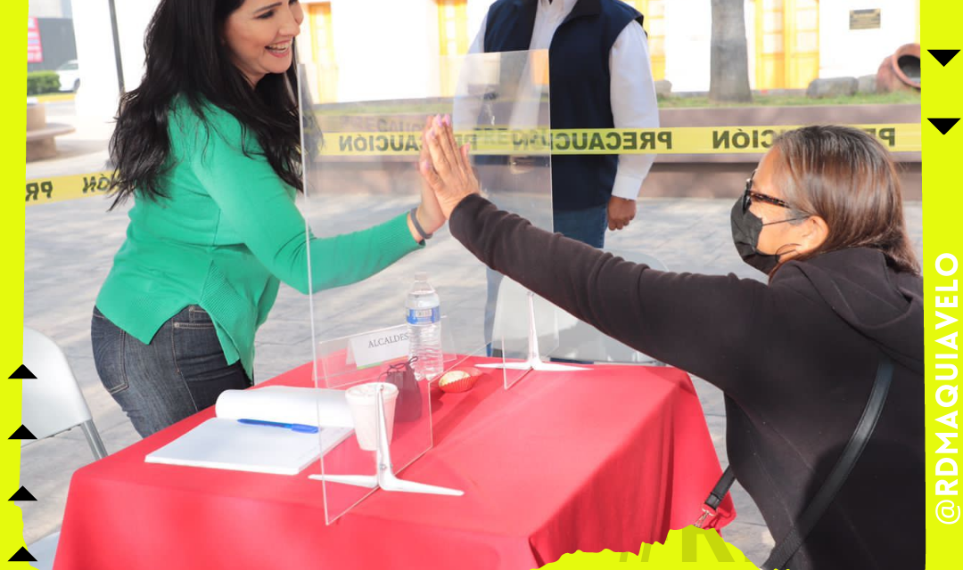 CONTINÚA PATRICIA SALAZAR ATENDIENDO A LA CIUDADANÍA, ¡HAY ALCALDESA!