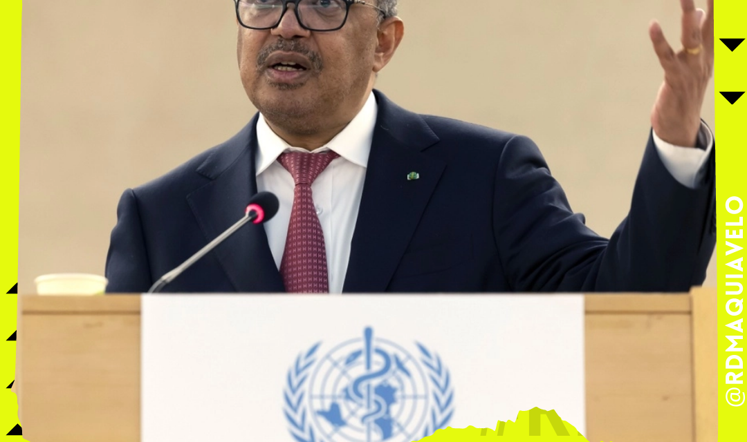 TEDROS ADHANOM FUE REELECTO ESTE MARTES DIRECTOR GENERAL DE OMS