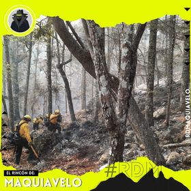 CONAFOR COMPARTE EL AVANCE DEL INCENDIO EN LA SIERRA DE SANTIAGO QUE HAN OBTENIDO