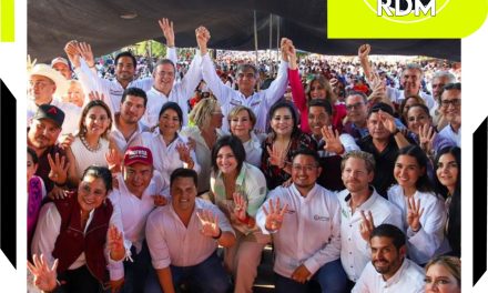 SERVIDORES PÚBLICOS MORENISTAS SE PRESENTAN EN EVENTO DE TAMAULIPAS PARA APOYAR LA CANDIDATURA A GOBERNADOR DE AMÉRICO VILLARREAL