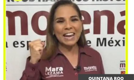 CANDIDATA DE MORENA A CIUDADANOS DE QUINTANA ROO DAN SU VOTO DE CONFIANZA A MARA LEZAMA, DE MORENA, A LA GUBERNATURA