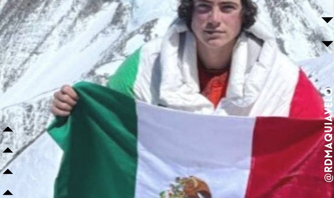 JOVEN MEXICANO HACE HISTORIA AL ESCALAR DOS DE LAS MONTAÑAS MÁS GRANDES DEL MUNDO