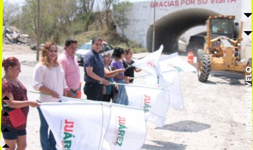 EN JUÁREZ LAS CALLES SIGUEN RECIBIENDO SU “MANITA DE GATO” LUEGO DE LA PETICIÓN DE LOS CIUDADANOS AL ALCALDE PACO TREVIÑO