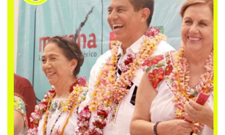 A UNA SEMANA DE LAS ELECCIONES, ENCUESTAS DAN TRIUNFO AL CANDIDATO DE MORENA A LA GUBERNATURA DE OAXACA, SALOMÓN JARA