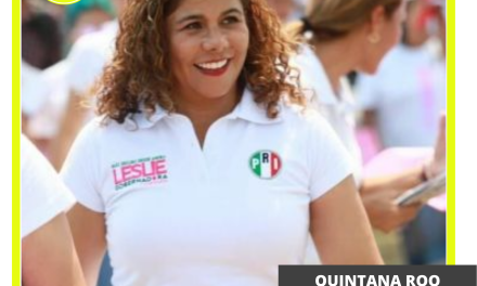 A UNA SEMANA DE QUE SEA ELECCIÓN EN QUINTANA ROO, LA CANDIDATA DEL PRI DESCARTA DECLINAR EN LA CONTIENDA