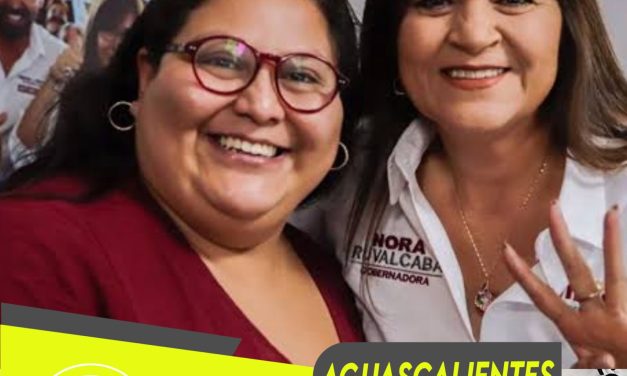 MARIO DELGADO Y CITLALLI HERNÁNDEZ DEFIENDEN A LA CANDIDATA A LA GUBERNATURA DE AGUASCALIENTES, NORA RUVALCABA, TRAS ATAQUES A PROMOTORES DE LA 4T