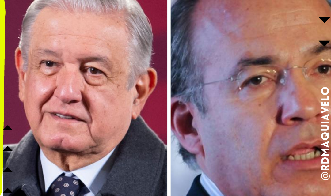 LOPEZ OBRADOR VUELVE A SEÑALAR A FELIPE CALDERÓN POR ACCIONES ILÍCITAS