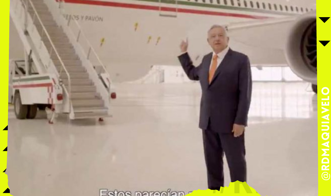 AMLO OFRECE VENDER AVIÓN PRESIDENCIAL A ARGENTINA