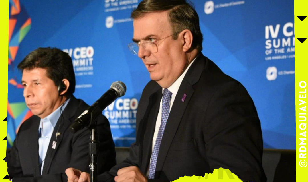 MARCELO EBRARD Y AMLO PIDEN RESOLVER DIFERENCIAS ENTRE PAÍSES PARA UNIRLOS NUEVAMENTE EN LA “CUMBRE DE LAS AMÉRICAS”