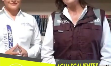 PT Y PVEM SIEMPRE SÍ QUIEREN “HACER HISTORIA” CON MORENA EN AGUASCALIENTES, MARTHA MÁRQUEZ DECLINA A FAVOR DE NORA RUVALABA POR GUBERNATURA