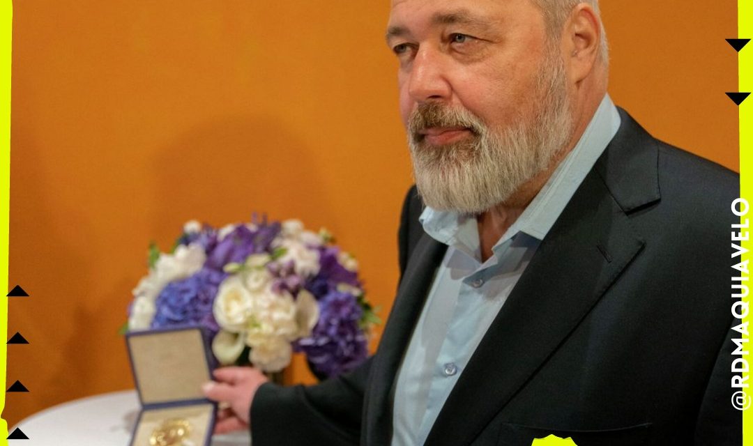 NOBEL RUSO SUBASTÓ SU PREMIO PARA OBTENER RECURSOS Y ASÍ ENTREGARLOS A UCRANIA PARA BRINDAR AYUDA