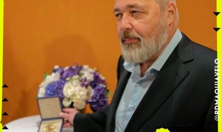 NOBEL RUSO SUBASTÓ SU PREMIO PARA OBTENER RECURSOS Y ASÍ ENTREGARLOS A UCRANIA PARA BRINDAR AYUDA