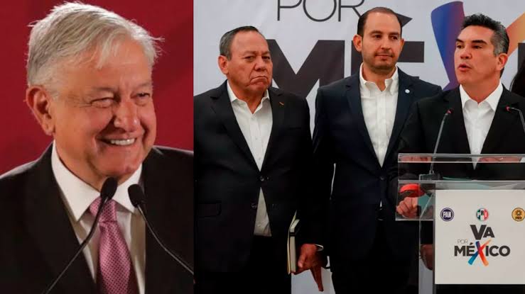 SE BURLA LÓPEZ OBRADOR DE DIRIGENTES DE OPOSICIÓN Y LOS PONE COMO “PROMOTORES” DE LA 4T