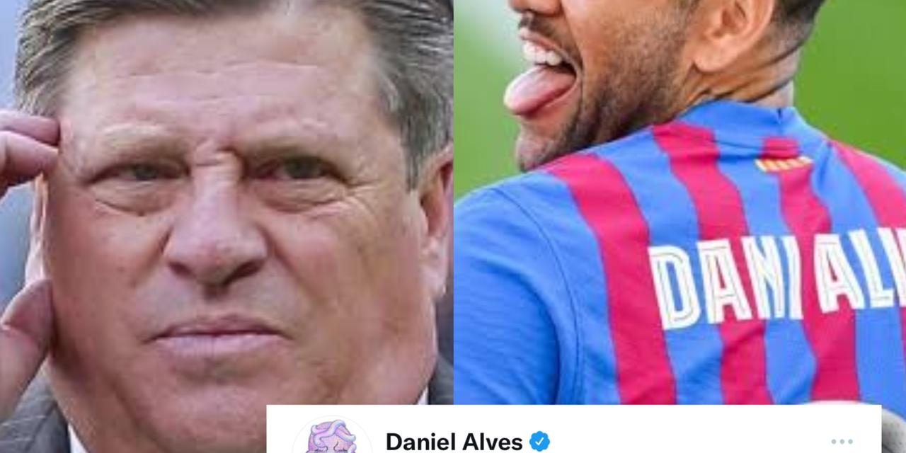 DANI ALVES EXHIBE A TÉCNICO DE TIGRES POR BURLÓN