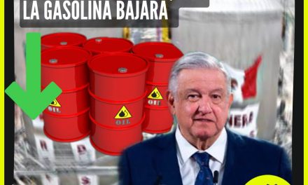 LA GASOLINA BAJARÁ SI DOS BOCAS ESTÁ ANTES DEL 2024 Y SI ESO PASA EL PRI Y EL PAN PUEDEN DESPEDIRSE DE LA PRESIDENCIA ¡6 AÑOS MÁS!