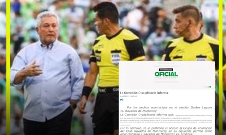 CALUMNIAS EN CONTRA DE RAYADOS, LA LIGA MX SE INCLINA POR SUS “FAVORITOS”