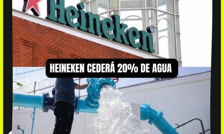 ¡CON LA CHEVE NO!, PARECE QUE DIJO HEINEKEN Y MEJOR NOS CEDIÓ 20% DE AGUA ¡BINGO!