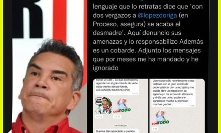 ALITO MORENO LÍDER PRIISTA METIDO EN SERIOS PROBLEMAS (AHORA SÍ) AL “TOCAR” AL TEACHER LÓPEZ DÓRIGA QUE FURIOSO RESPONDIÓ EN SU TWITER