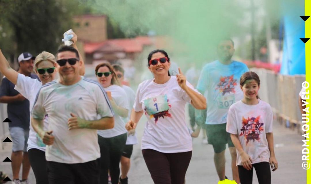 ALCALDESA PATRICIA SALAZAR REALIZA CARRERA EN ALLENDE CON MUCHO ÉXITO