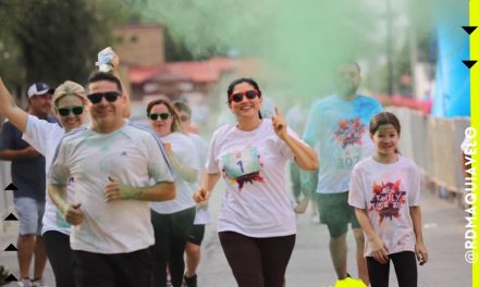 ALCALDESA PATRICIA SALAZAR REALIZA CARRERA EN ALLENDE CON MUCHO ÉXITO