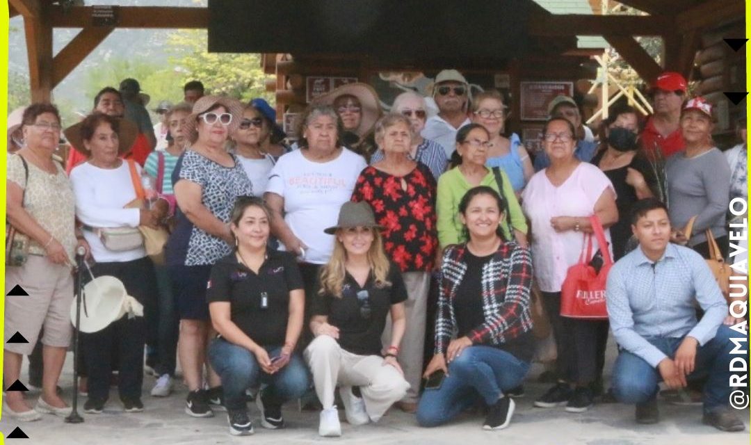 ALCALDE DE GARCÍA CARLOS GUEVARA REALIZA NUEVAMENTE RECORRIDOS AL AIRE LIBRE PARA ADULTOS MAYORES